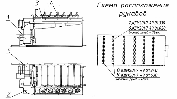 ДС-18567 49.01.000 Блок фильтра (по запчастям)